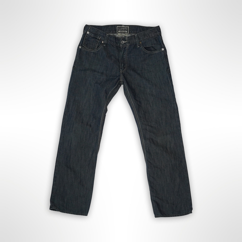 Levi's 514 Flap Pocket Jeans Men's 36x32 Y2K Dark Wash